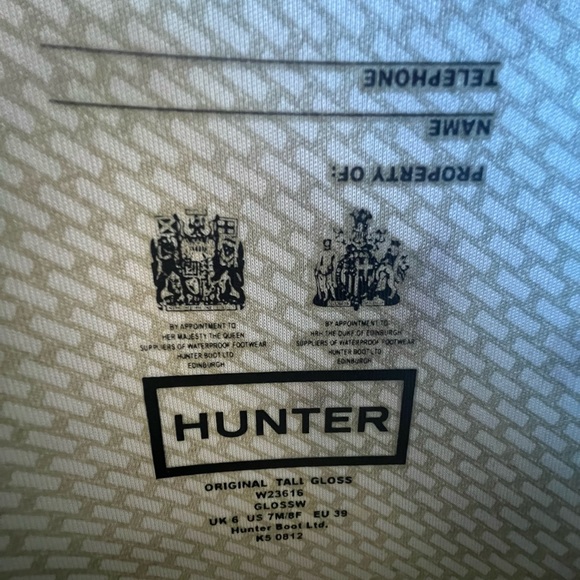 Hunter’s Original Tall Rain Boots - Picture 11 of 11